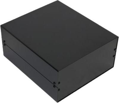 Actual product image Rs Pro Black Aluminium Aluminium Case, IP40, Black (Housing)