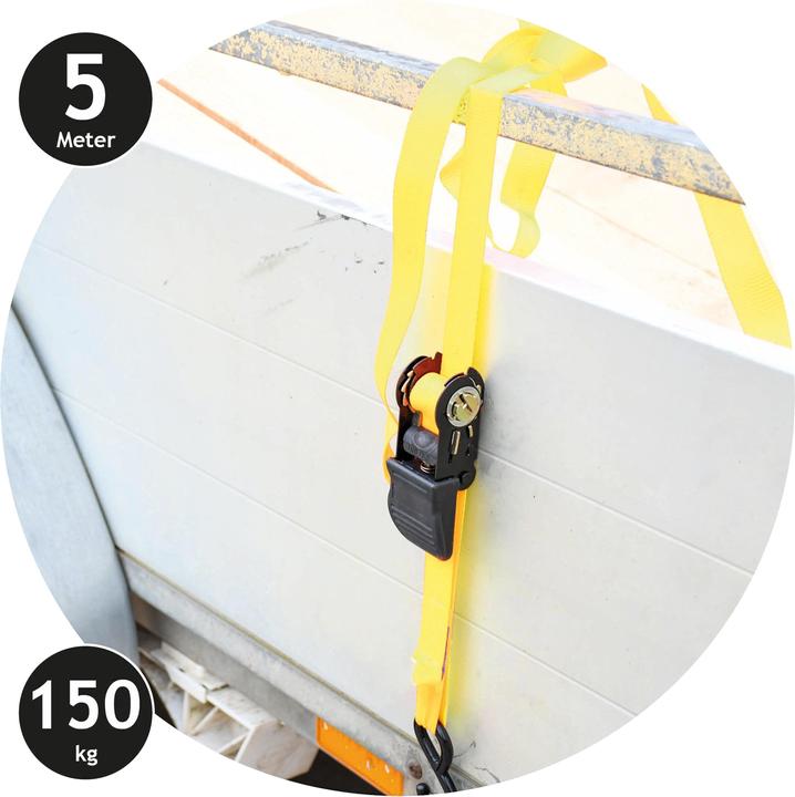 Actual product image Dunlop Tie down ratchet 2pc 150kg