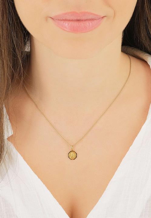 Image du produit Muau Pendant guardian angel yellow gold 750, 16x10mm (Or jaune 750/18K)