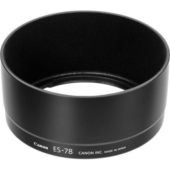 Canon ES-78 Sonnenblende, Gegenlichtblende, Schwarz