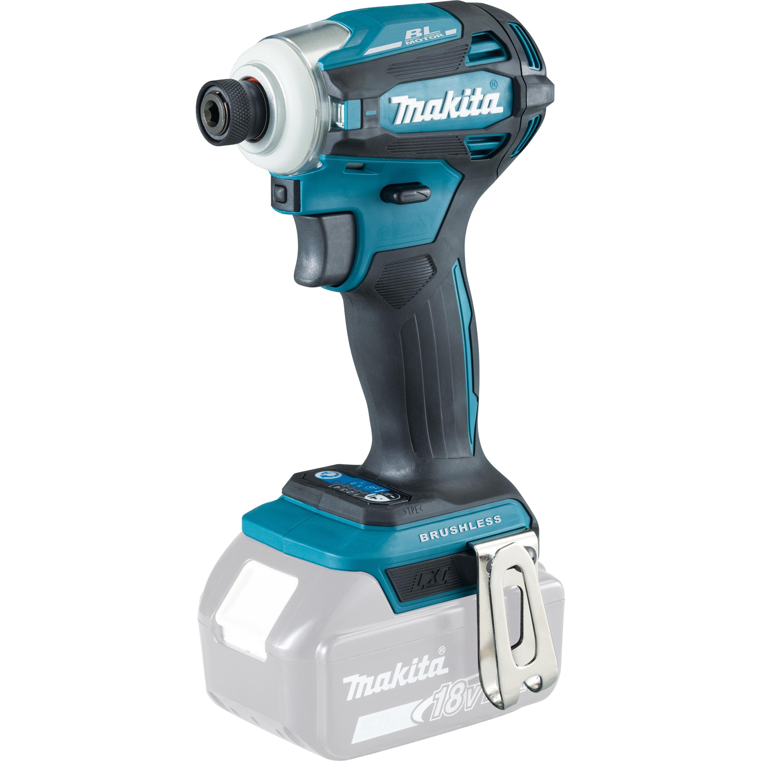 Makita, Bohrmaschine + Akkuschrauber, DTD172Z (Akkubetrieb)