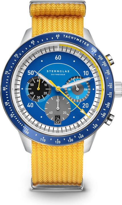 Immagine prodotto Sternglas S01-TM06-FI01 (Orologio da polso analogico, Cronografo, 44 mm)