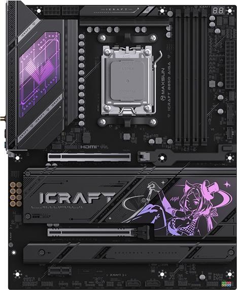 Maxsun iCraft B850 AIGA Socket AM5 (AM5, AMD B850, ATX)