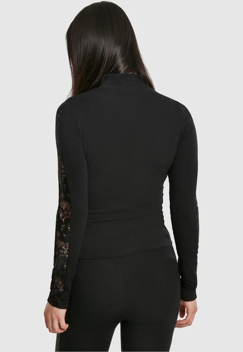 Immagine prodotto Urban Classics LS a strisce in pizzo da donna (4XL)