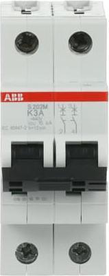 Produktbild ABB S202M-K3 Sicherungsautomat K-Char., 10 2CDS272001R0317
