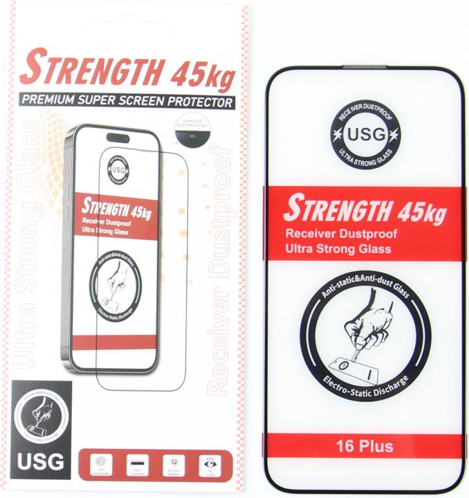 OEM Tempered glass Ultra Strong 45KG for iPhone 17 Air (Apple iPhone 17 Pro)