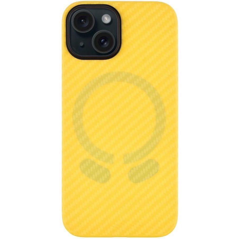 Tactical MagForce Aramid Industrial Limited Edition for Apple iPhone 15 (Apple iPhone 15), Smartphone Hülle, Gelb
