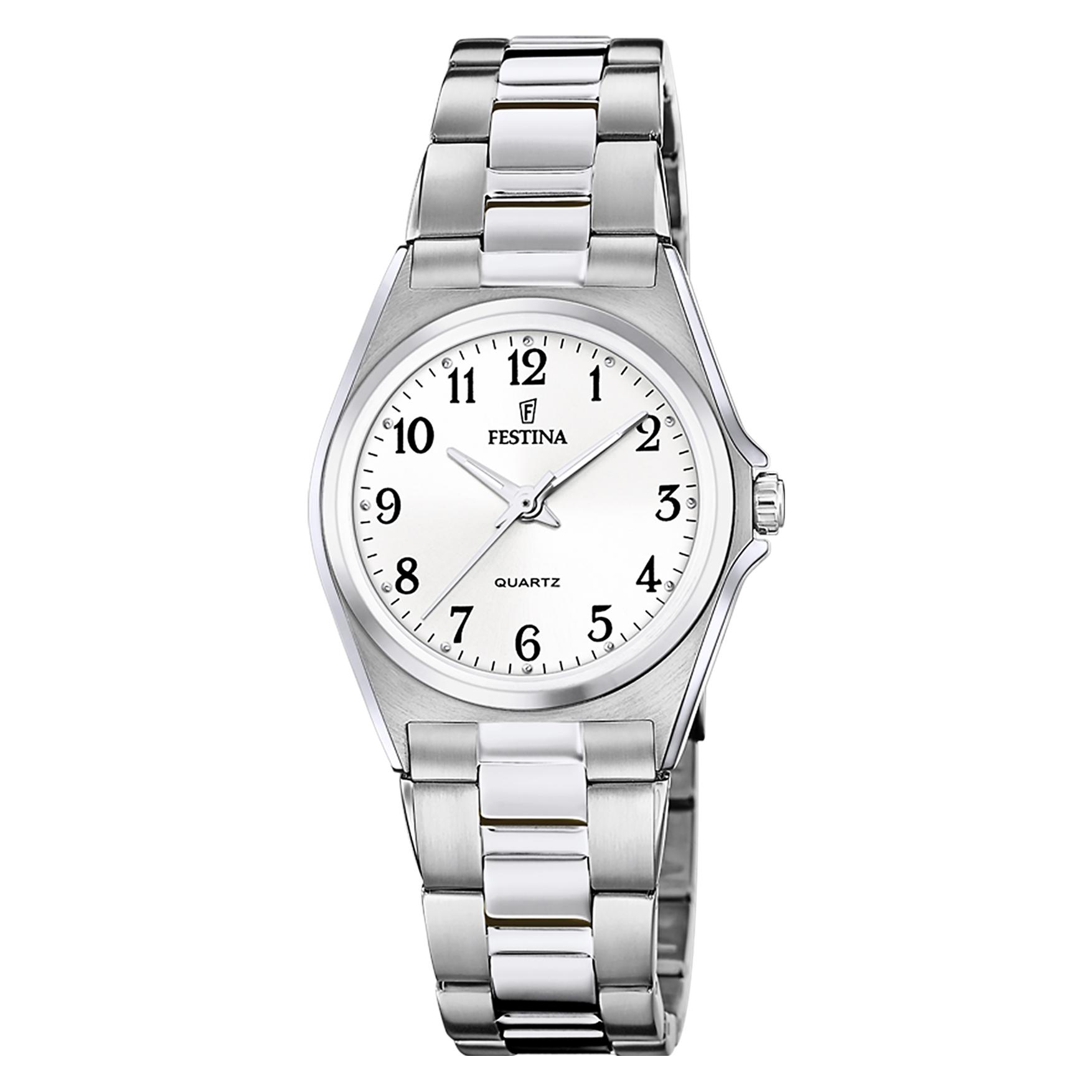 Festina, Horloge, Klassiek, Zilver, (Analoog Horloge, 31 mm)