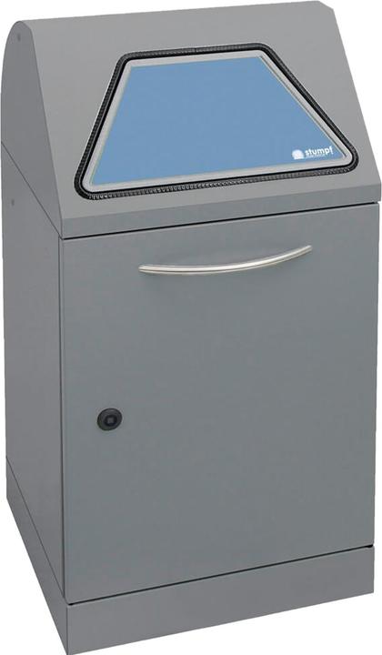 Actual product image kaiserkraft System recyclable waste collectors, manually operated flap (45 l)