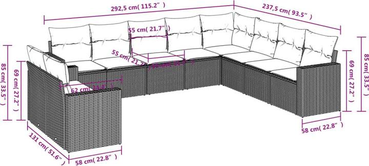 Produktbild vidaXL Gian