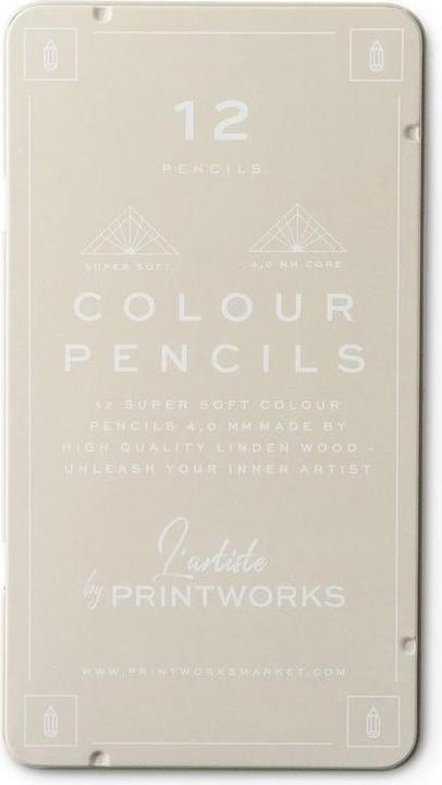 Produktbild Printworks Buntstifte 12 Farben Classic (12x)