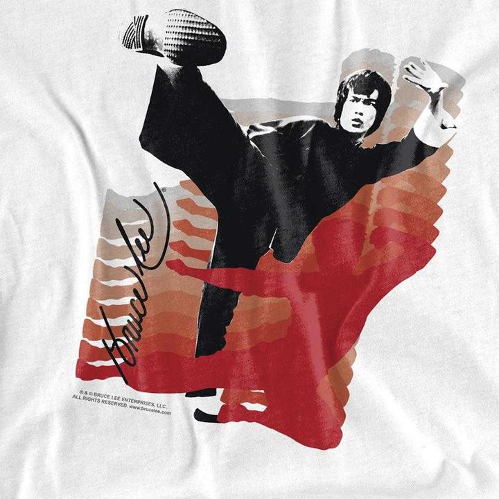 Produktbild Bruce Lee Kick It TShirt Langärmlig (M)