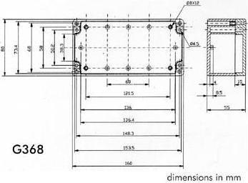 Produktbild Velleman G368 abgedichtetes ABS-Gehäuse (Gehäuse)