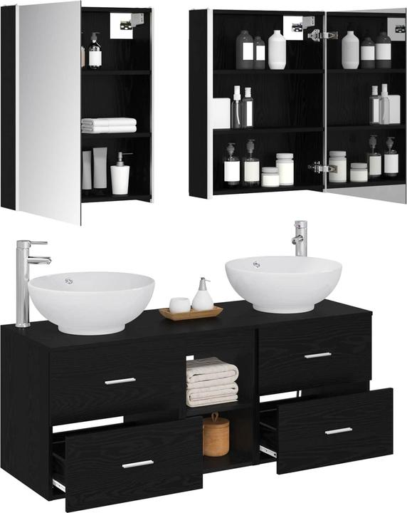 Produktbild vidaXL Badezimmer Set (15.50 x 70 cm)