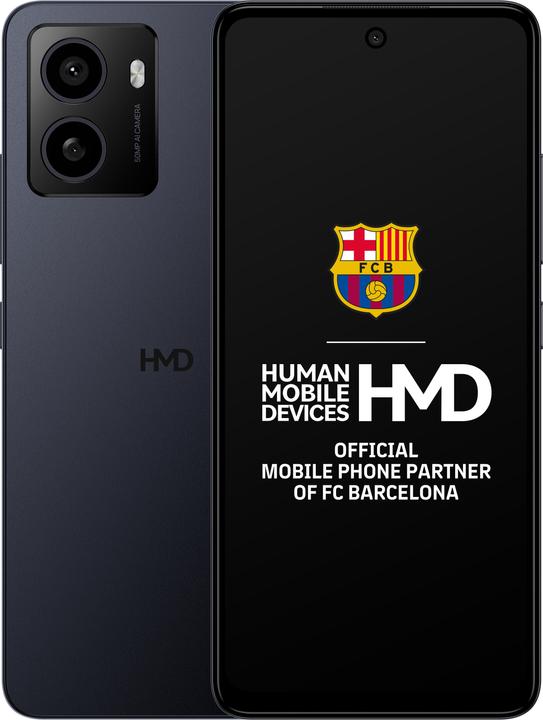 Actual product image HMD C22 DS 2/64 Charcoal (128 GB, Dark Blue, 6.56", Dual SIM, 50 Mpx, 4G)