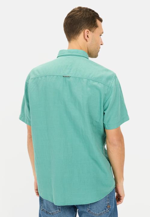 Produktbild Camel Active Kurzarmhemd aus einem Baumwoll-Leinenmix (XL)