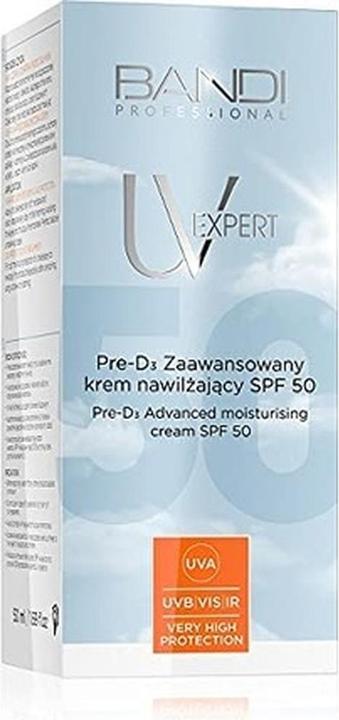 Produktbild Bandai Bandi UV Expert Pre-D3 Advanced Moisturising Cream SPF 50 mit Vitamin D3 (Sonnencreme, SPF 50)