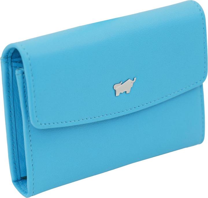 Actual product image Braun Büffel Joy wallet RFID protection leather 10.5 cm