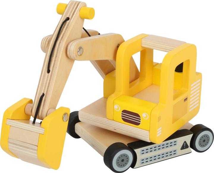 Actual product image small foot Backhoe
