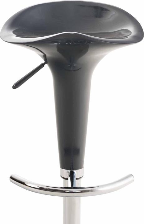 Produktbild CLP Barhocker Saddle, grau