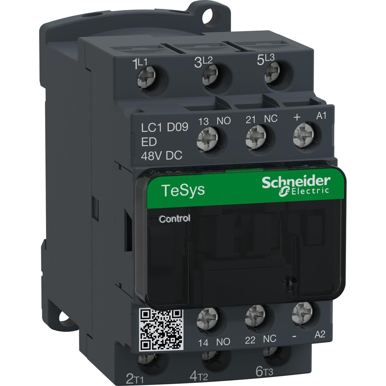 Schneider Electric Schütz 3-polig Schließer 9A 48VDC, Relais