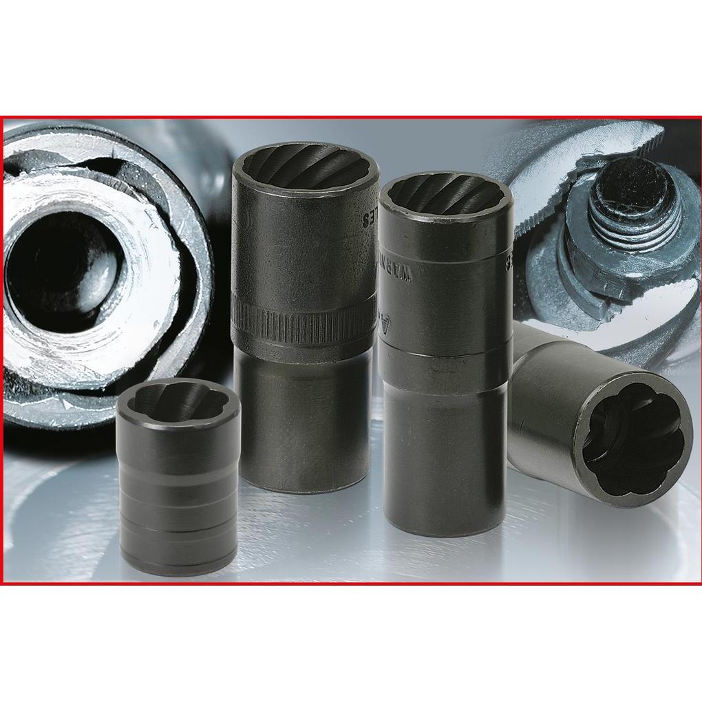 Thumbnail - KS Tools, Steckschlüssel + Stecknuss, 1/2" Kraft-Stecknuss