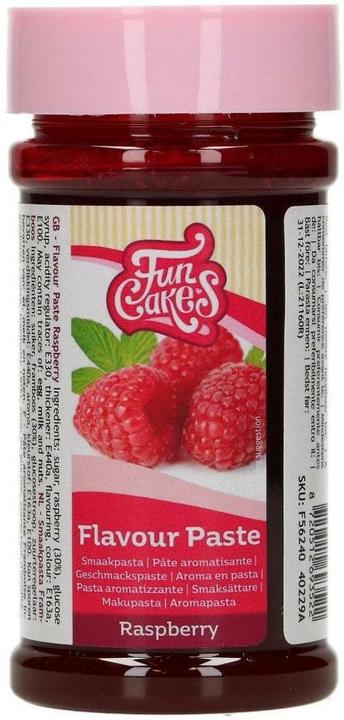 Actual product image FunCakes Raspberry flavor paste (120g) (120 g)