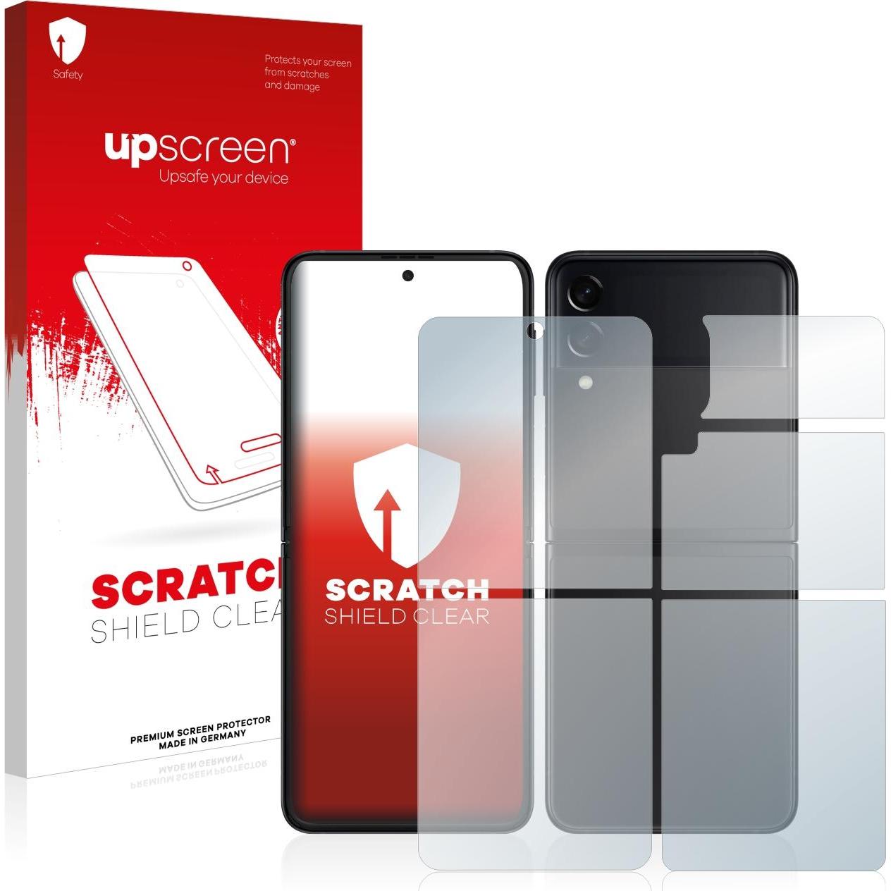 upscreen Scratch Shield Displayschutz (1 Stück, Samsung Galaxy S21), Smartphone Schutzfolie, Transparent