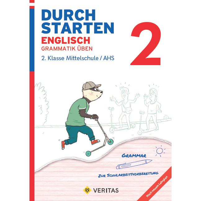 Thumbnail - Durchstarten Englisch 2. Klasse Mittelschule/AHS Grammatik üben, Schulbücher von Franz Zach
