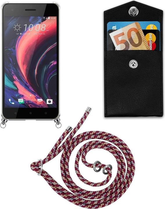 Produktbild Cadorabo TPU Handy Kette SILBER Cover