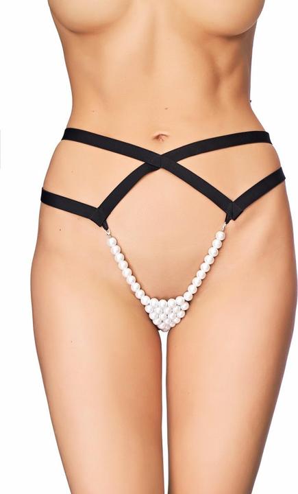 Image du produit 7 Heaven string noir perlé Lorica Italia (M)