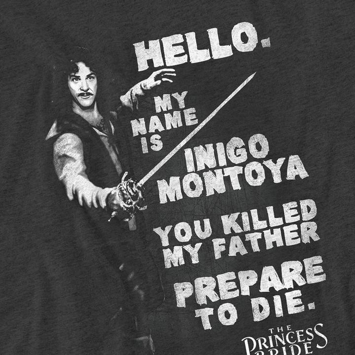 Produktbild The Princess Bride Hello Again TShirt meliert (M)