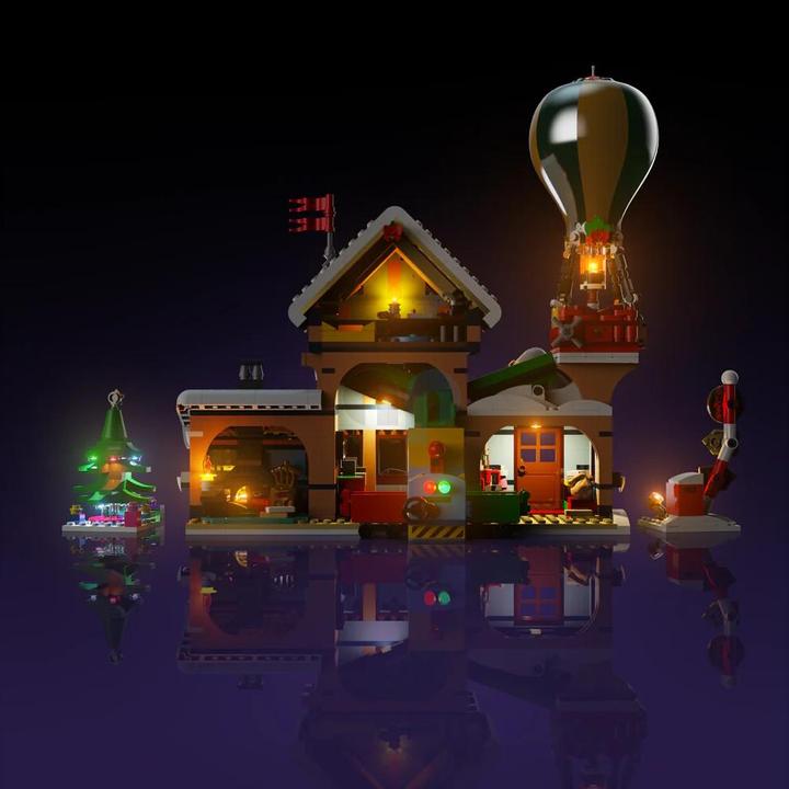 Actual product image Light my bricks LMB 2.0 LEGO® 10339# Santa's Post Office Light Kit