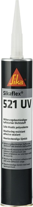Actual product image Sika Sikaflex 521 UV (Black, 300 ml)