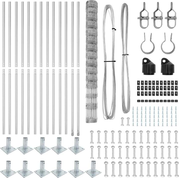Produktbild vidaXL Outdoor-Zaunpfosten
