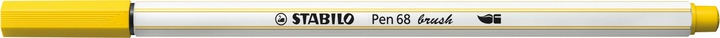 Image du produit STABILO Pen 68 brush Stylo feutre Premium (Jaune, 1 x)
