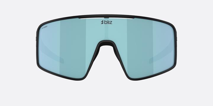 Actual product image Bliz P001 Small - Fahrradbrille (Matt Black, Smoke w Iceblue multi, Smoke w Ice Blue multi)