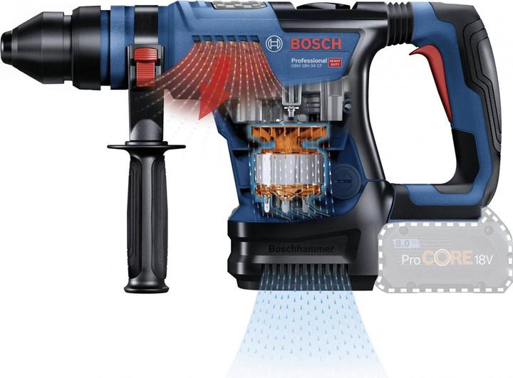 Immagine prodotto Bosch Professional GBH 18V-34 CF (Trapano a percussione)