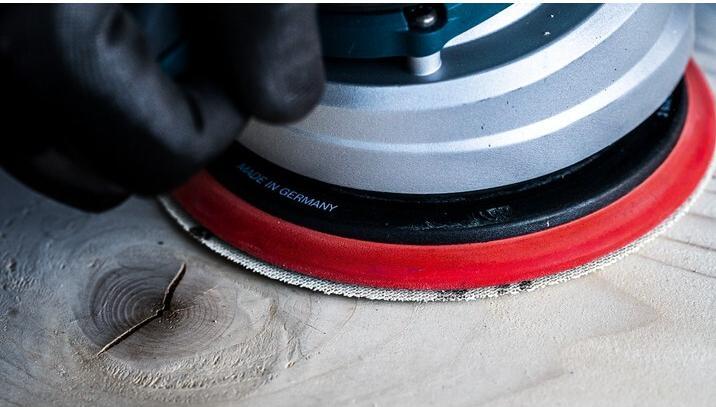 Actual product image Bosch Professional Zubehör EXPERT M480 Sanding net for random orbital sander, 150 mm, G 120, 50 pieces (120)