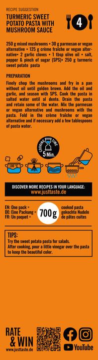 Produktbild Just Süsse Kartoffel Spaghetti (250 g)