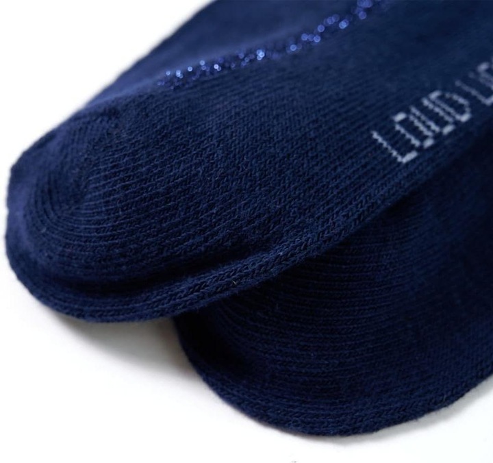 Actual product image VidaXL Children's tights navy blue 92,Colour: Navy blue,Material (92)