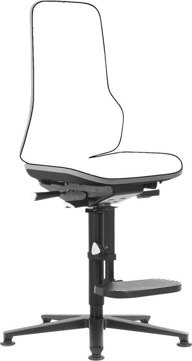 Actual product image Bimos Industrial swivel chair with aluminum frame
