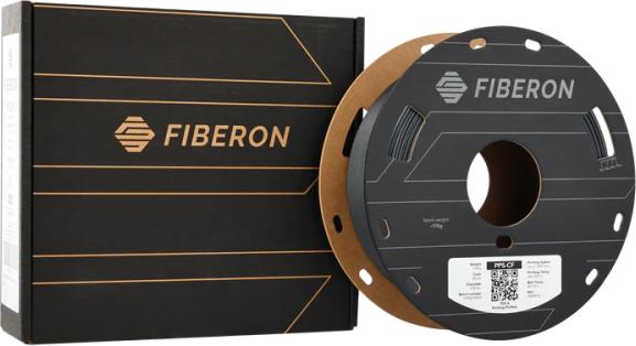 Actual product image Polymaker Fiberon™ PPS-CF10 (PP, 1.75 mm, 500 g, Black)
