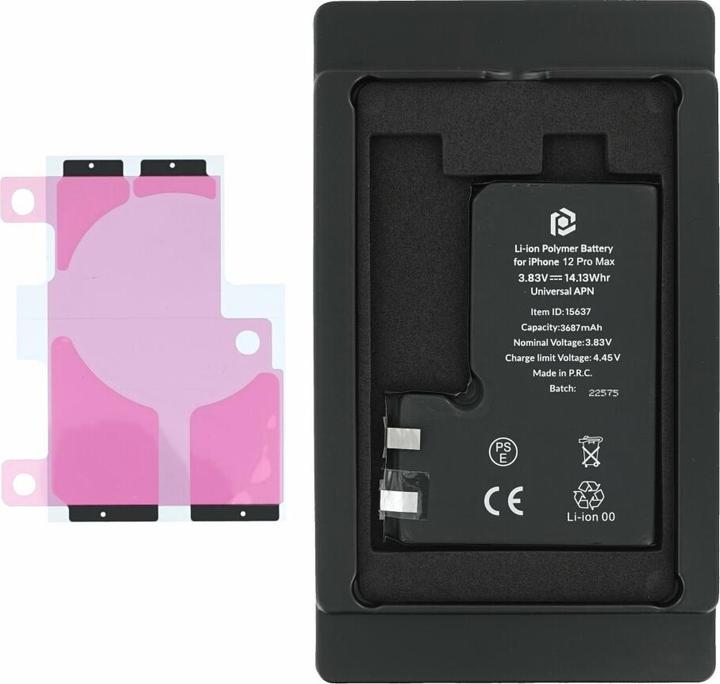 Actual product image prio Battery Cell for iPhone 12 Pro Max (without Flex Cable)