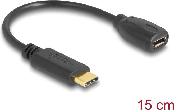 Produktbild Delock USB Kabel (0.15 m, USB 2.0)