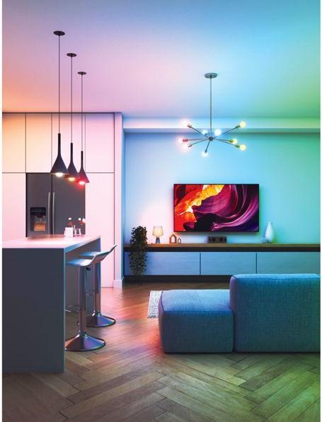 Image du produit Nanoleaf Essentials Smart A60 Bulb B22 Matter 9W 806Lm RGBCW 2700-6500K, 3pcs pack (B22, 806 lm, 3x)