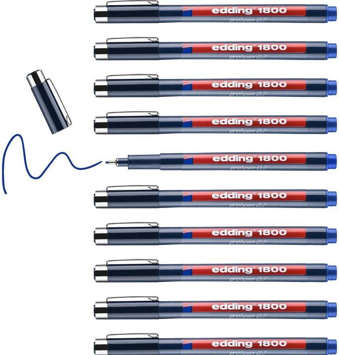 Immagine prodotto Edding Macchina trafilatrice Profipen 1800 (Blu, 1 x)