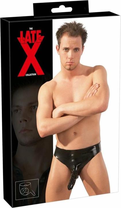 Actual product image LateX Toys Briefs with penis sheath (M, L)