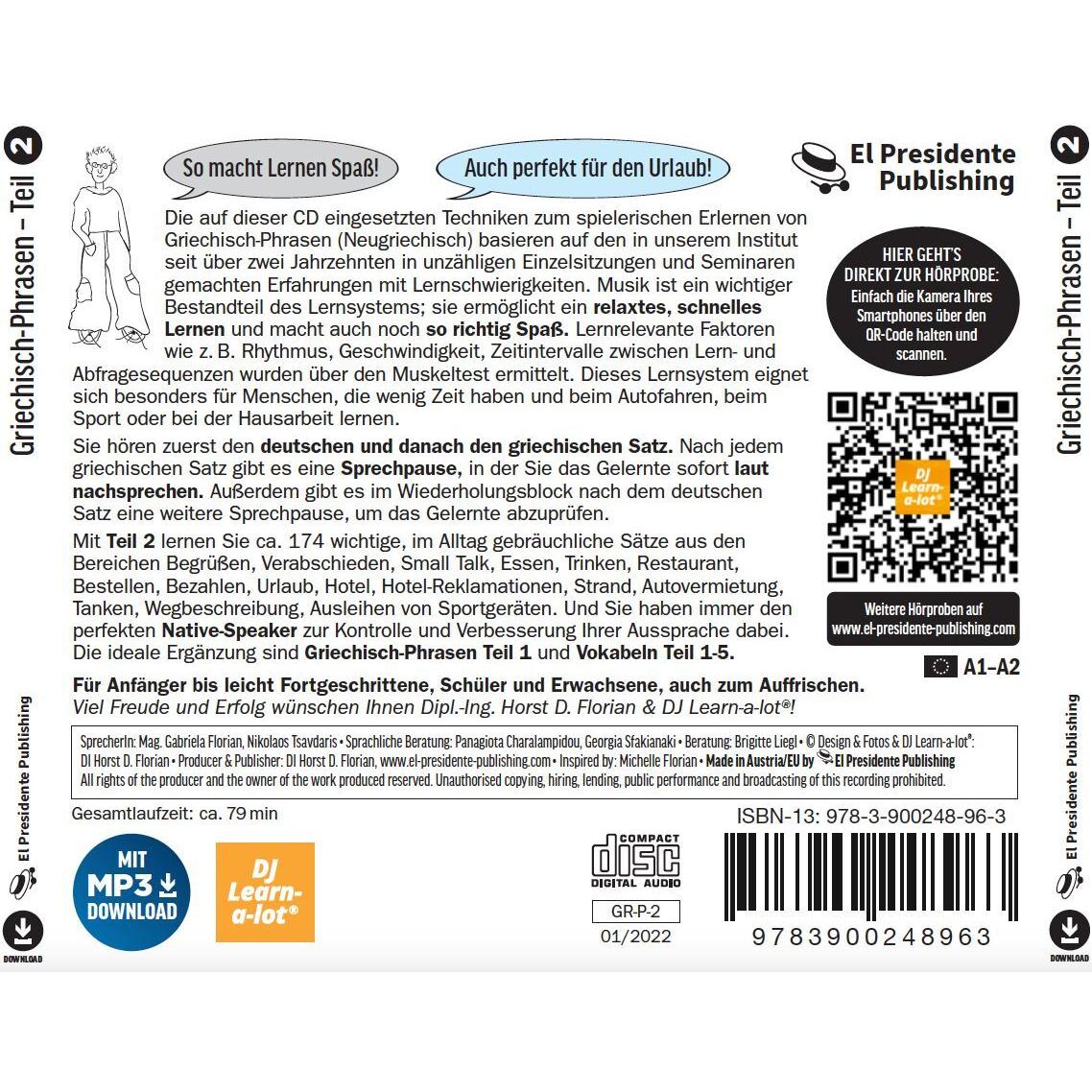 Thumbnail - Griechisch-Phrasen.A1.1.CD.GR-P-2, Schulbücher von Horst Florian