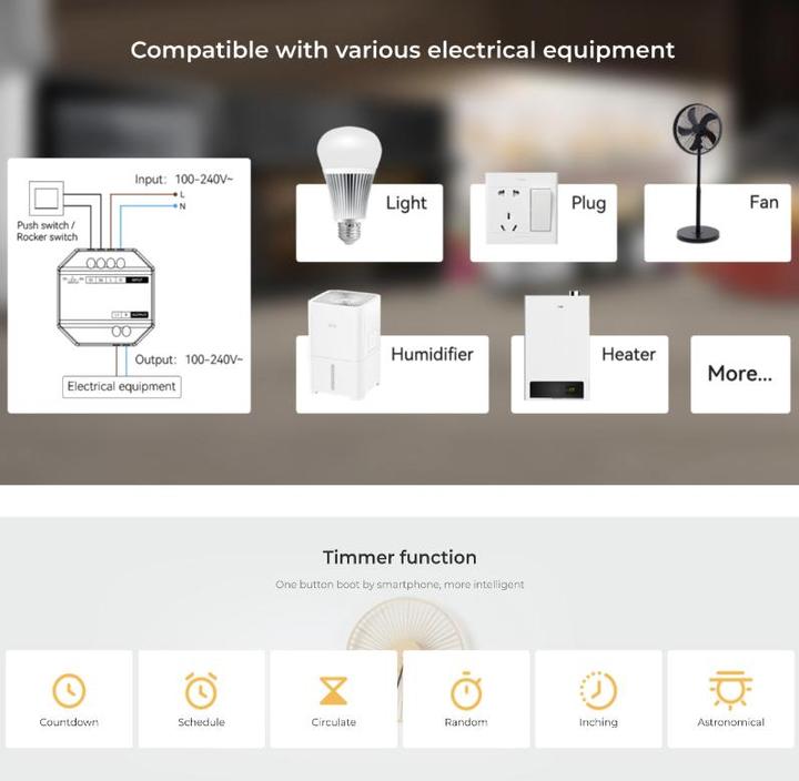 Produktbild Milight 230V Smart Switch (2.4G + WiFi)